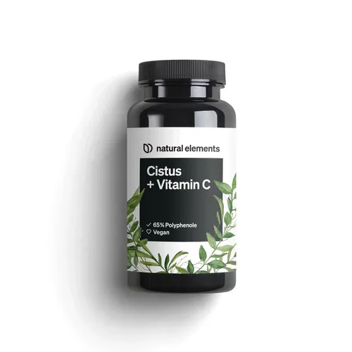 Cistus mit Vitamin C Kapseln NATURAL ELEMENTS