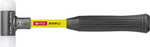 PB Swiss Tools Kunststoffhammer PB 303 - Rückschlagfrei und 100% Swiss Made - Hochwertiger Kunststoffhammer mit Glasfaserstiel, ideal für präzise Schläge und langlebig durch bruchsichere Materialien. Lebenslange Garantie auf Materialfehler.