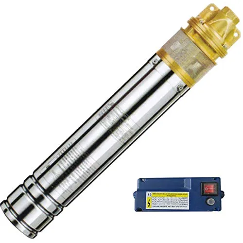 Agora-Tec® 4 Zoll Brunnenpumpe Tiefbrunnenpumpe 1100W 30m Kabel