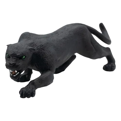 Bullyland 63602 - Spielfigur Panther, ca. 16,8 cm große Tierfigur, detailgetreu, PVC-frei, ideal als kleines Geschenk für Kinder ab 3 Jahren