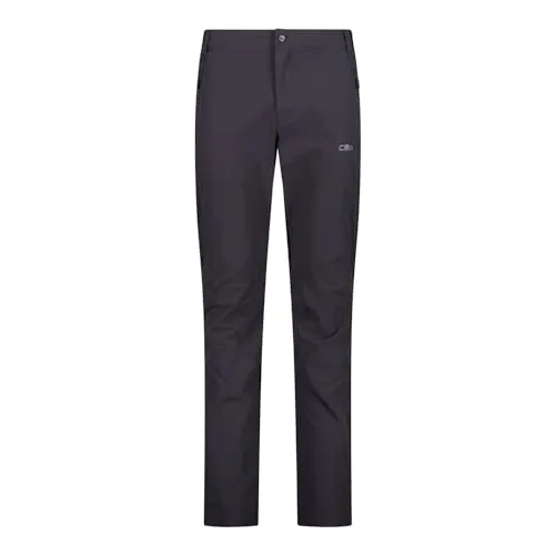 CMP MAN Long Pant antracite-cemento (59UR) 52 - Wanderhosen für Herren mit 4-Way-Stretch-Gewebe und innovativer Dry-Function-Technologie für optimalen Komfort und Feuchtigkeitsregulierung, ideal für anspruchsvolle Trekkingtouren.