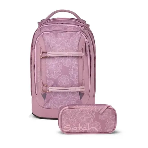 Satch Schulranzen Set PACK Magnolia Dream 2-teilig