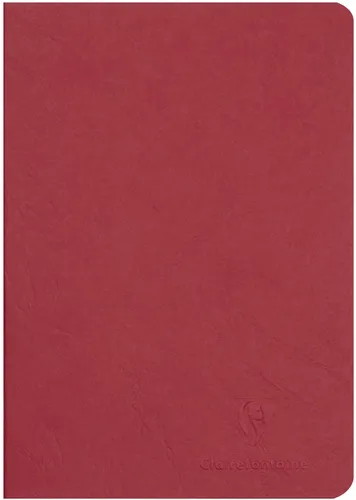 Clairefontaine Notizbuch AGE BAG DIN A5 blanko rot 48 Blatt