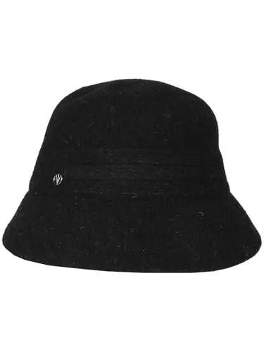 LOEVENICH Glockenhut aus Wollmischung für Damen | OneSize | Modisches Accessoire in Schwarz - Edler Glockenhut aus hochwertigem Wollmix für optimalen Tragekomfort. Ideal für Herbst und Winter, passt sich perfekt der Kopfform an und ergänzt sowohl elegante als auch lässige Outfits. Ein stylisches Must-Have für modebewusste Frauen.