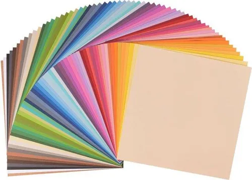 Florence Tonkarton Glatt Multipack 30,5x30,5cm Assorti - Kartenkartons – 60 Blatt in 60 Farben, ideal für kreative Bastelprojekte wie Einladungen und Grußkarten, aus schwerem 216 g/m² Cardstock für langlebige Ergebnisse.
