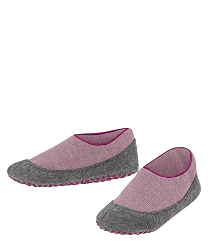 FALKE Stoppersocken Cosy Slipper K Hp Wolle rutschhemmende Noppen 1 Paar, Rosa Almond Blossom 8441, 35-36