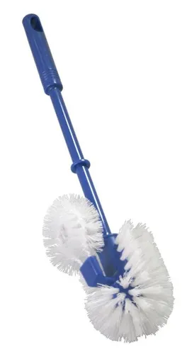 WC-Randreinigerbürste 1 Stück ca. 40 x 24 x 39 cm 2 Sorten unsortiert Blau,