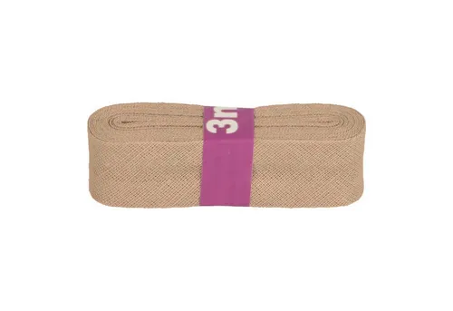 maDDma Webband Schrägband 3m x 20mm Baumwolle gefalzt 60 Farben