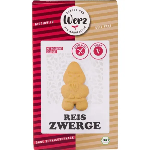 Reis-Zwerge - Vollkorn-Keks glutenfrei 125g | WERZ