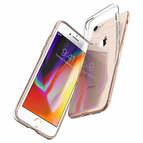 iPhone SE 2022 / 2020 / 8 / 7 Hülle Silikon Schutzhülle Case Bumper Transparent