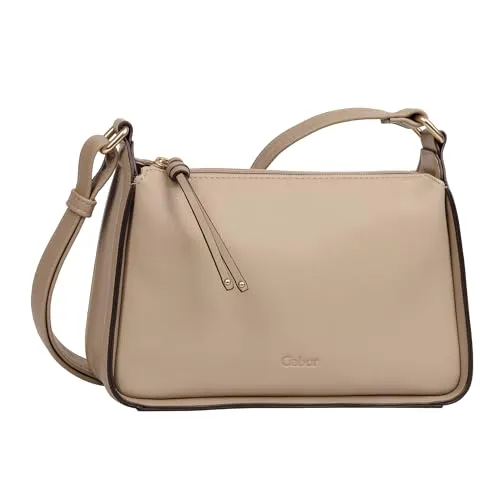 Gabor Umhängetasche Caissy, stilvolle Polyurethan-Tasche - Umhängetasche Caissy von Gabor, elegant aus robustem Polyurethan, bietet praktischen Reißverschluss und individuelle Tragelänge. Ideal für moderne Damen, die Stil und Funktionalität vereinen möchten.