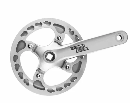 Sunrace FCS752 Kurbelgarnitur - 44 Zähne, 170mm, mit Kettenschutz - Zubehör für Fahrräder mit 44 Zähnen und Kettenschutz, ideal für sicheres und effizientes Fahren.
