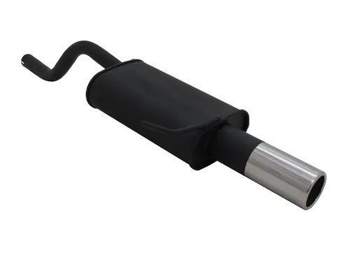 Novus Sportauspuff für Renault Clio 2 1x90mm - Schalldämpfer mit sportlichem Design für verbesserten Sound und Leistung, ideal für Tuning-Fans.