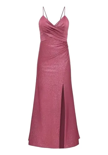 Vera Mont Damen Abendkleid im Glitzer-Look 36, Pink in pink von Vera Mont