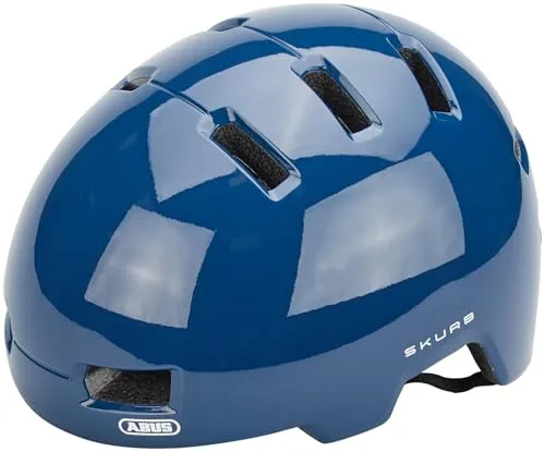ABUS Skurb Casque urbain - Robuster Unisex Fahrradhelm für Alltag und Sport, stylisch, belüftet und verstellbar für optimalen Komfort