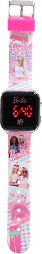 Kinder LED Uhr Barbie