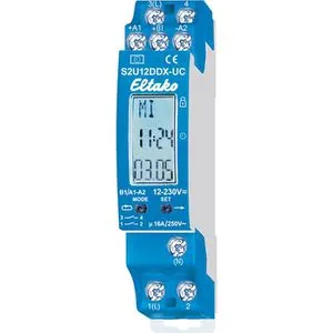Eltako S2U12DDX-UC Digitale Schaltuhr 2 Kanal