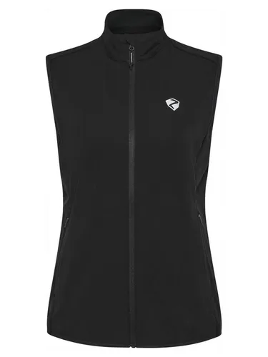 Ziener Funktionsweste NADEKA-Z schwarz 38 EU - Leichte Funktionsweste für aktive Freizeitgestaltung, aus strapazierfähigem Polyester, ideal für Sport und Outdoor-Aktivitäten, Größe 38, Farbe: Schwarz.