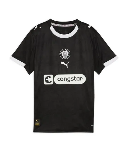 PUMA FC St. Pauli 25/26 Ausweichtrikot für Jugendliche - Fußball-Fanartikel mit auffälligem Design, ideal für kleine Fans des FC St. Pauli. Bequemes Material und lässige Passform für den perfekten Look an Spieltagen.