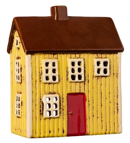 Ib Laursen Teelichthalter in gelb von Ib Laursens