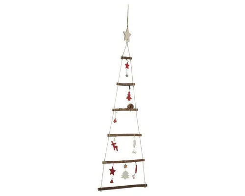 Atmosphera Créateur d'intérieur Künstlicher Weihnachtsbaum Weihnachtsbaum zum Aufhängen, 83 cm, künstlich