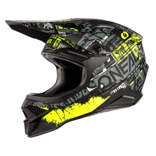 O'NEAL Motocross Helm 3SRS Ride in gelb von O'Neal