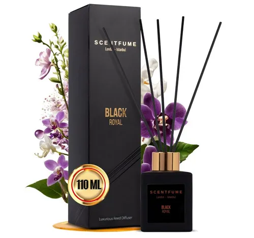 SCENTFUME Raumduft Raumdüfte, 110 ml, Diffusor mit Stäbchen, angenehmer Raumduft mit