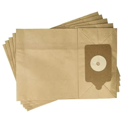 vhbw 5 Staubsaugerbeutel kompatibel mit Numatic Henry HVR 200-12, Henry HVR 200-A, Henry HVR 200-M Staubsauger, Papier 32,6cm x 23.25cm
