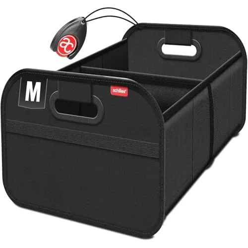 Achilles Auto Kofferraum Organizer – Faltbare Kofferraumtasche mit 23L Stauraum - Kofferraumtaschen: Geräumige, pflegeleichte Faltbox mit stabilem Boden und Tragegriff – ideal für Ordnung im Auto und vielseitig verwendbar.