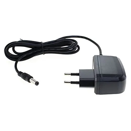 AccuCell Netzteil 100-240V - Output 12V/600mA - 5,5x2,1mm Stecker - schwarz