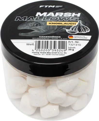 FTM Fishing Tackle Max Marshmallow Knoblauch Weiß - Forellenköder