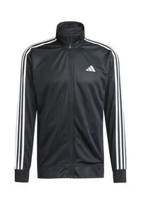 ADIDAS Herren Jacke Essentials 3-Streifen - Trainingsjacke aus 100% recycelten Materialien, ideal für Warm-up und Cool-down, mit CLIMACOOL Technologie für optimale Feuchtigkeitsregulation und ein angenehmes Tragegefühl.