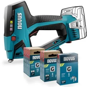 Novus-Tools Elektrotacker J-551 Set, 18V