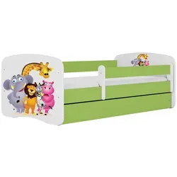 Raumhirsch Kinderbett Zoo, Grün, 90x180 cm in grün von Raumhirsch Furniture