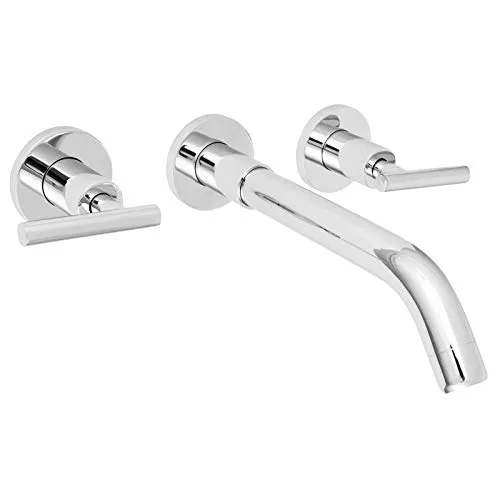 Welfenstein 3-Loch Unterputzarmatur 3L-14F9 Zweigriffmischer für Waschbecken u. Waschschalen