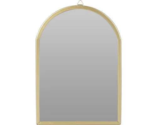 Home & styling collection Wandspiegel Deko-Spiegel mit goldenem Rahmen, 18 x 25 cm