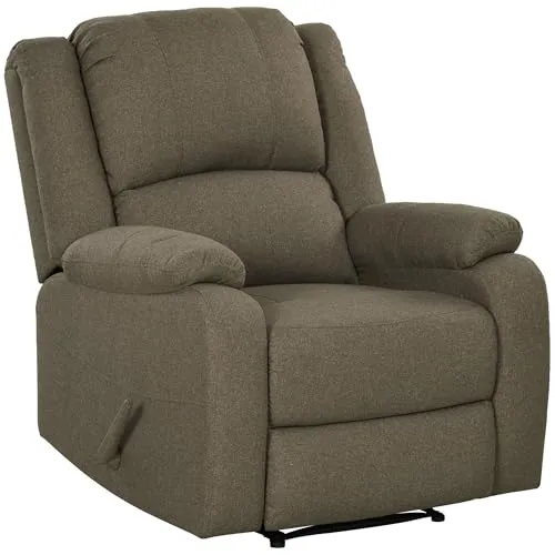 HOMCOM Relaxsessel Manuell mit Liegefunktion - Relaxsessel & -liegen mit verstellbarer Rückenlehne bis 148°, elegante Leinenoptik und bis zu 150 kg belastbar – ideal für entspanntes Fernsehen im Wohnzimmer.