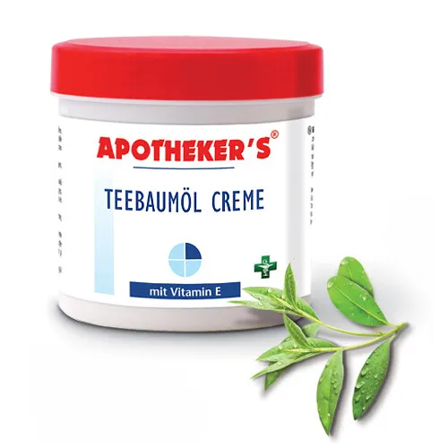 Teebaumöl Creme Balsam 250ml mit Vitamin E Apotheker's 6975