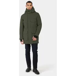 Didriksons Parka DREW USX PARKA 8 grün XXXL (60/62) - Funktionsjacke mit hochschließendem Kragen, wind- und wasserabweisend, ideal für Outdoor-Aktivitäten und kalte Tage.