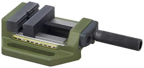 Proxxon Primus 100 Maschinenschraubstock 20402 - Präzise Spannlösung - Zwinge mit 100 mm Backenbreite und max. Spannweite von 75 mm. Ideal für präzises Arbeiten durch exakte Backenführung und auswechselbare Spannbacken.