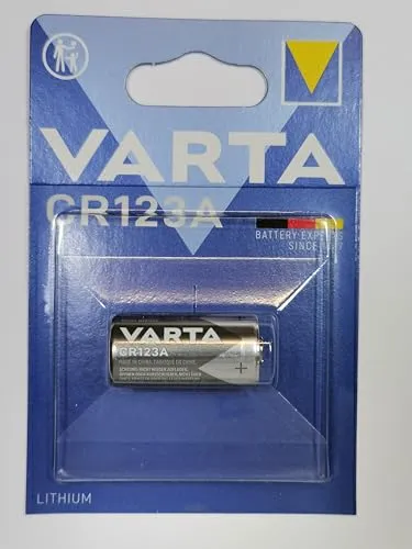 Varta CR123A 1-BL Single-use Battery Lithium 3 V - Batterien (Single-use Battery, Lithium, Zylindrische, 3 V, 1 Stück(e), 1600 mAh)