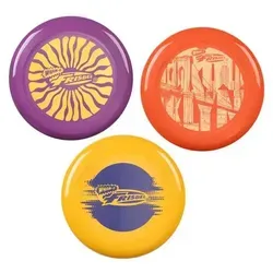 Wham-O Frisbee 3er Pack Flugscheibe, 25.27 cm für Kinder ab 5 Jahren - 130g