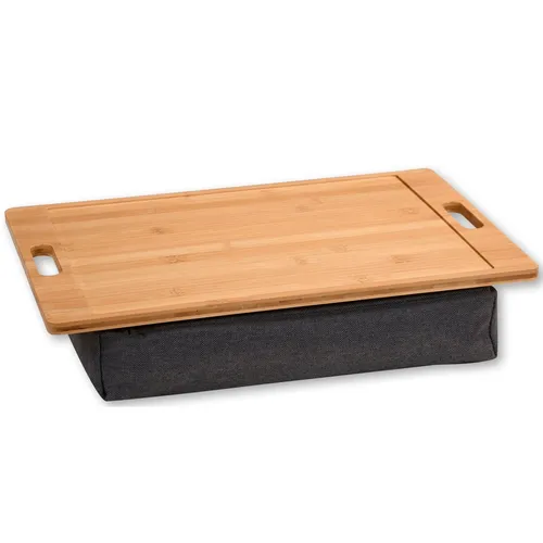 Neustanlo Knietablett aus Holz mit Griffen