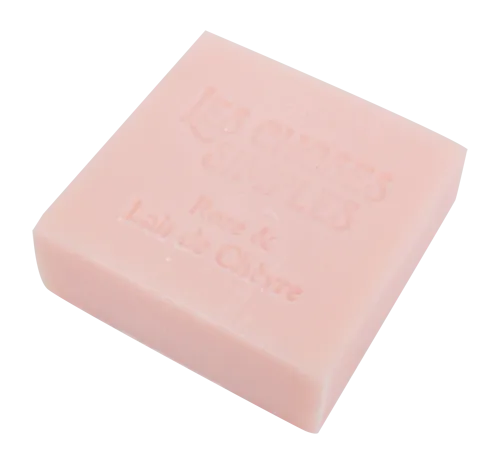 Oliven-Kokosöl-Seife, Rose & Ziegenmilch, palmölfrei, 100g Hand & Körper