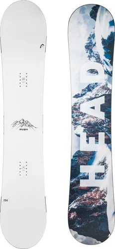 HEAD RUSH Snowboard 2025 in weiß von HEAD