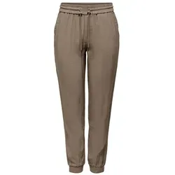 ONLY Female Klassische Hose Loose Fit - Damen-Hosen, klassischer Schnitt mit mittlerer Taille, aus weichem Viskose-Mix für optimalen Tragekomfort und vielseitige Kombinationsmöglichkeiten.