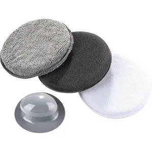 Walser Handpolierschwamm 16166, Applikatorkissen mit Griff, für Lackversiegelungen und Autopolituren, aus Mikrofaser