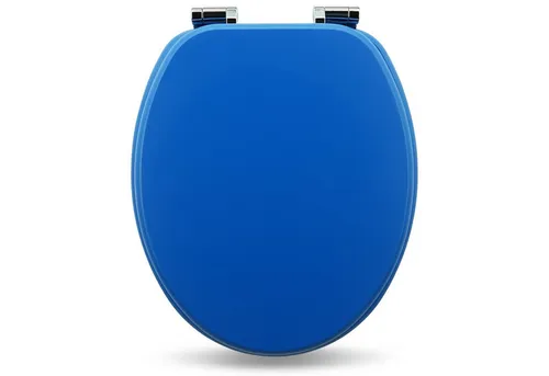 Sanfino WC-Sitz „Deep Blue“ – Hochwertiger Toilettendeckel mit Absenkautomatik - Toilettendeckel aus hochwertigem MDF, bietet hohen Sitzkomfort und sanftes Schließen durch Absenkautomatik. Verleihen Sie Ihrem Bad mit bunten Motiven eine individuelle Note!
