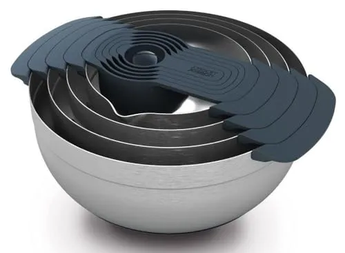 JOSEPH JOSEPH NestTM 9 Plus Speisenzubereitungsschalen Set in silber von Joseph Joseph