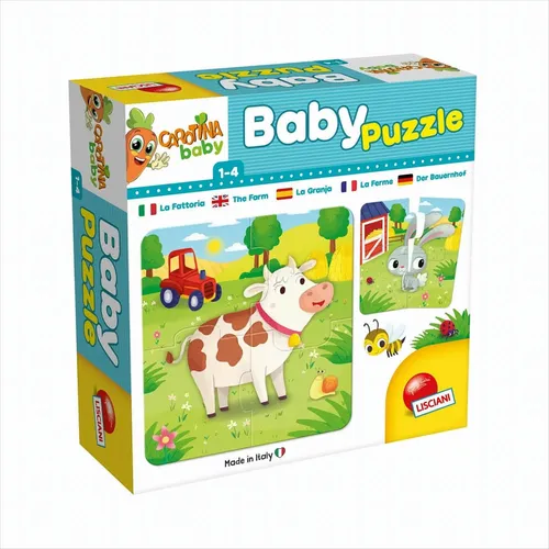 CAROTINA BABY PUZZLE - Bauernhof von Lisciani Giochi